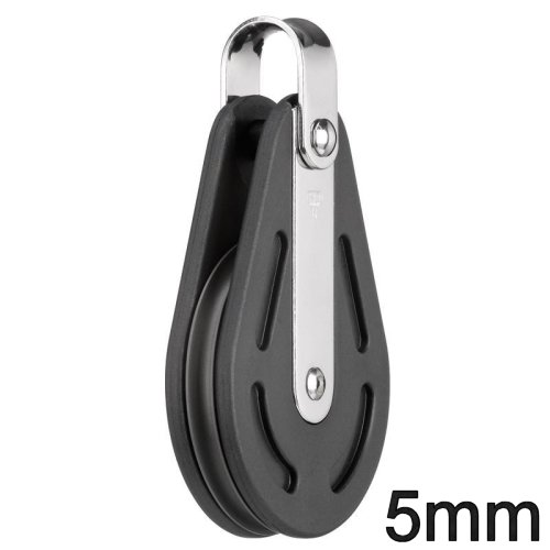 Sprenger Block mit Aluminium-Rolle 5mm Draht