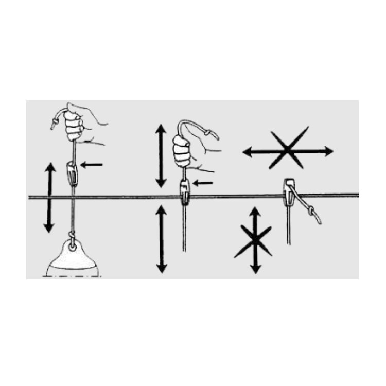 Fend-Fix® XL Fenderhalter für Relingsrohr