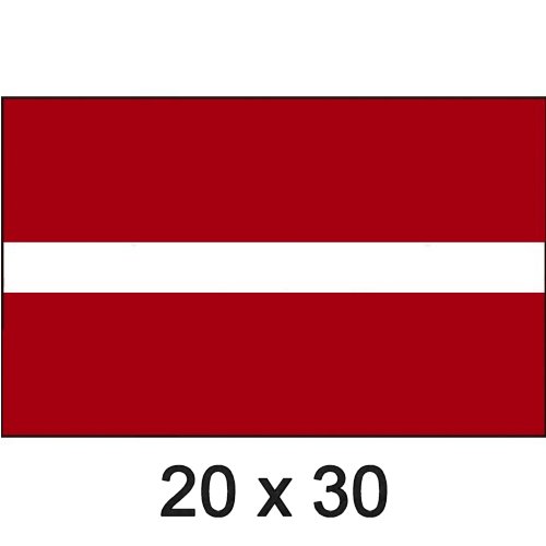 Flagge Gastland Lettland