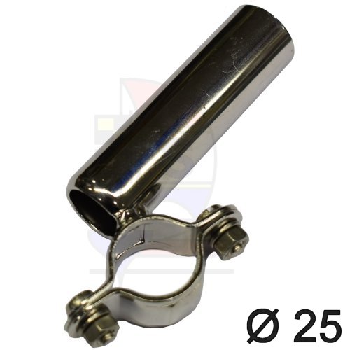 Niro Petersen Flaggenstockhalter 25 niro Reling Typ 1