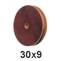 Seilscheibe Tufnol 30 x 9