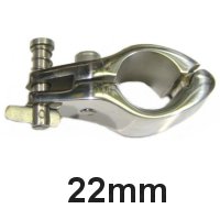 Rohrmittelgelenkstück aufklappbar 22mm