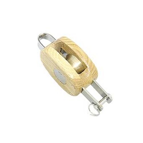Holz Block 1fach + Unterbügel 10mm