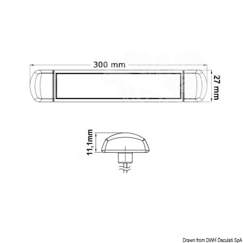 LED Aufbauleuchte 300 12V