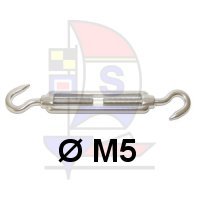 Spannschloss Haken/ Haken M5