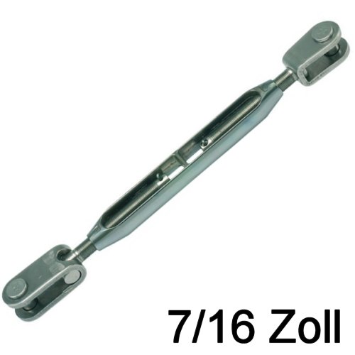 Selden Wantenspanner mit Toggle Bronze 7/16 Zoll