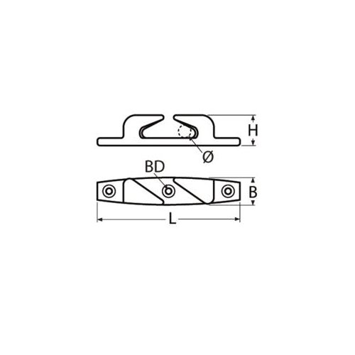 1 Pr. Lippklampen 120mm