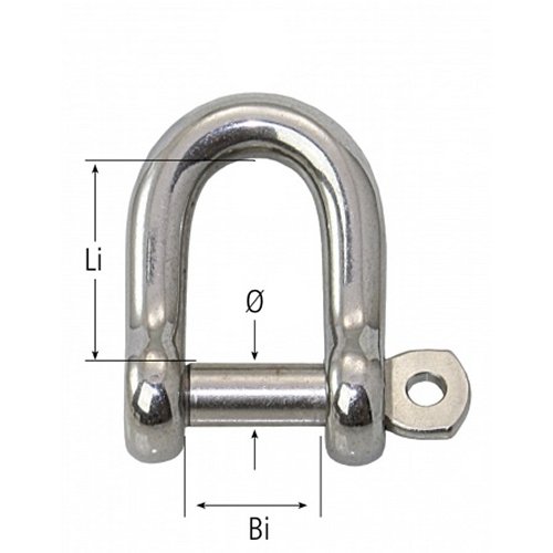 Wichard Schäkel gerade 4mm