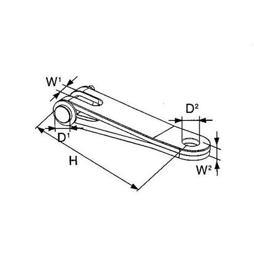 Selden Verlängerungstoggle Auge / Gabel 517-063