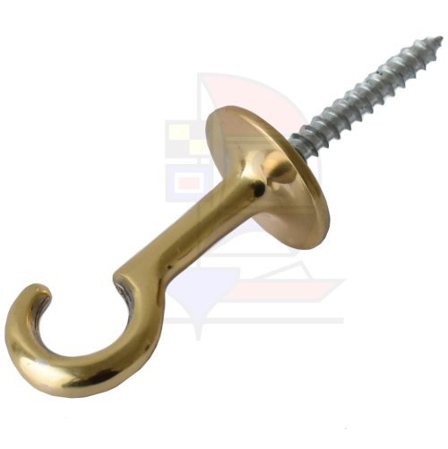 Wandhaken Messing
