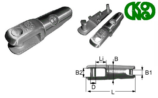 KONG® Ankerwirbel 6-8mm