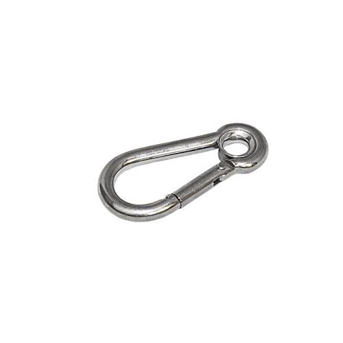 Karabinerhaken mit Kausch 5 x 50mm